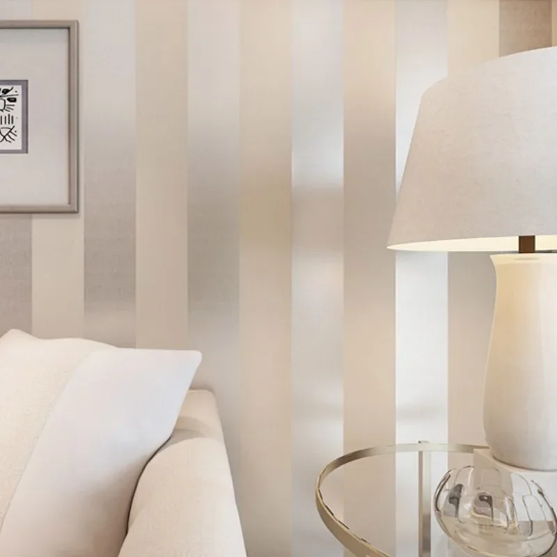 Neue Design Textur Tapete Vlies 3D Geprägte Vertikale Streifen Foto Tapete Wohnzimmer TV Sofa Hintergrund Wand Wohnkultur
