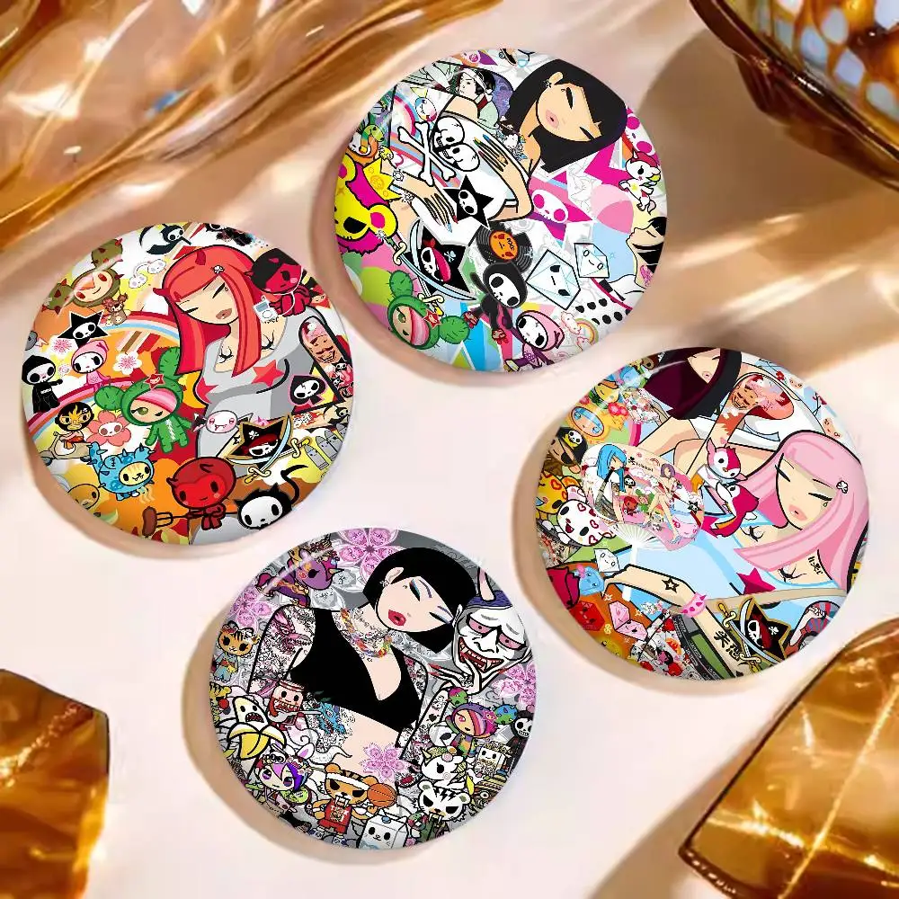 Japan Tokidoki Blechpin-Anstecker, individuell gestalteter Anime-Charakter, Old-School-Brosche, Cartoon-Kragenabzeichen, Schmuckgeschenk für Fans Image