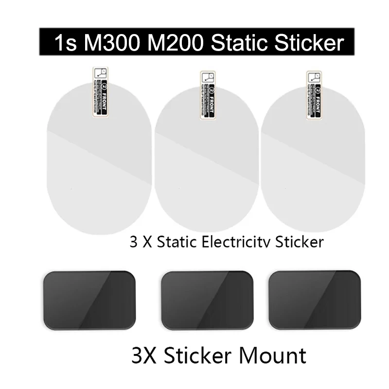 Für 70mai Dash Cam 1S D06 Statische Aufkleber Aufkleber Statische Aufkleber für 70mai M300 m310 M200 film halter 3PCS Image