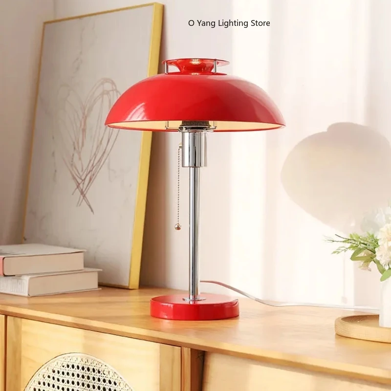 Designer Vintage Bauhaus Tischlampe LED E27 Retro Atmosphäre Schreibtisch Lichter Wohnzimmer Dekoration Schlafzimmer Nachttisch Studio