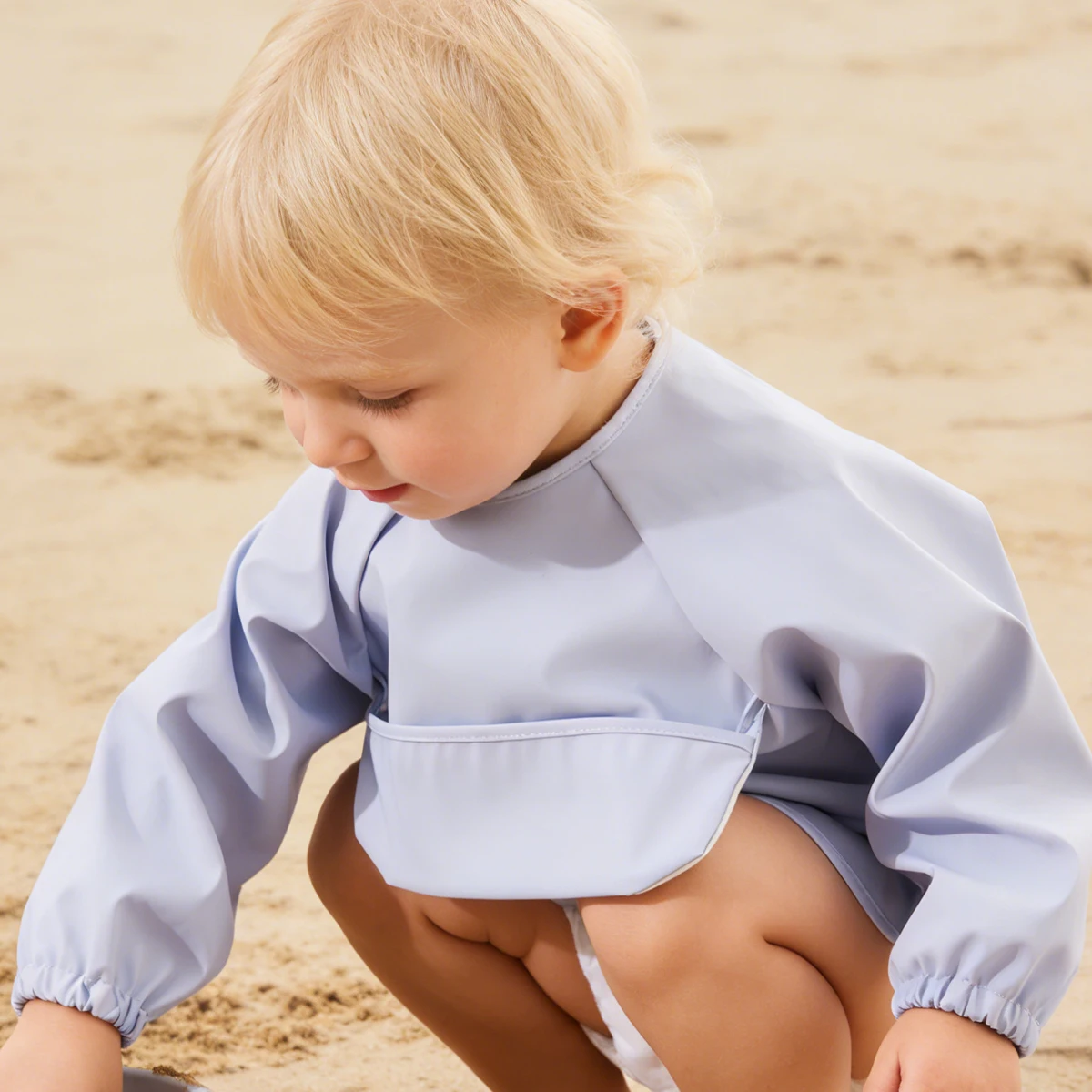 Langärmliger wasserdichter Baby-Overall, geeignet für Babys im Alter von 6-72 Monaten, tragbarer Kleinkind-Overall, langärmliger Overall. Image