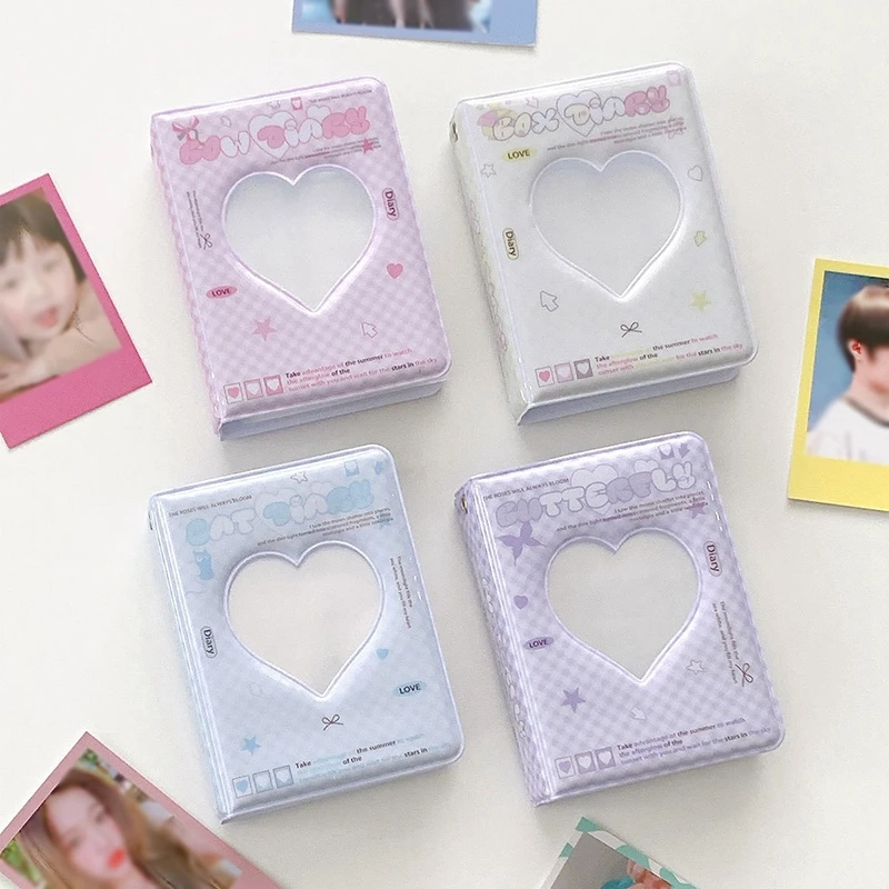 K-Pop Fotoalbum Mini 3-Zoll-Album Fotokartenhalter Idol-Sammelmappe Fotokartenhalter Kartensammelbuch Bildschutzhülle 포토카드 Image