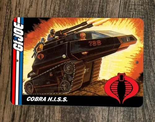Hiss Tank Metall-Wandschild GI Joe Poster Image
