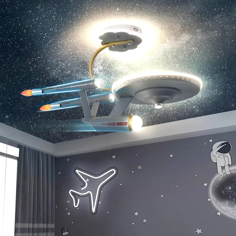 Moderne Schiff Kinderzimmer dekorative LED Decken leuchten Pendel leuchten Innen beleuchtung Innen beleuchtung Decken leuchte Kronleuchter