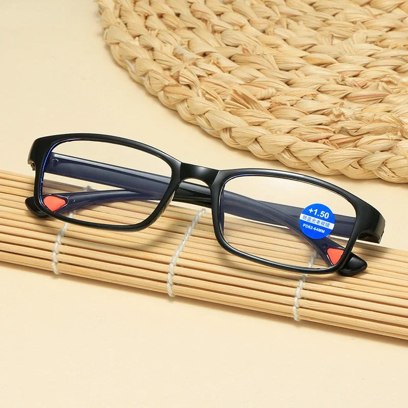 Lesebrille Herren Anti-Blaulicht Lesebrille TR90 Sportrahmen Mode Anti-Strahlung Männer und Frauen Lesebrille Image