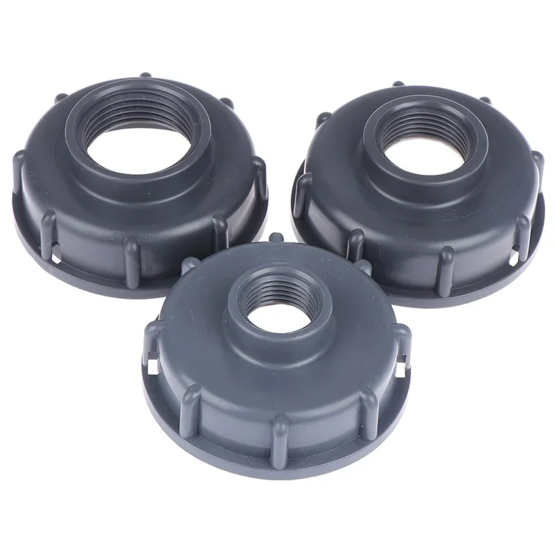 Langlebige IBC-Tankanschlüsse S60X6 Grobgewindekappe 60 mm Innengewinde auf 1/2 Zoll, 3/4 Zoll, 1 Zoll Adapteranschluss Image