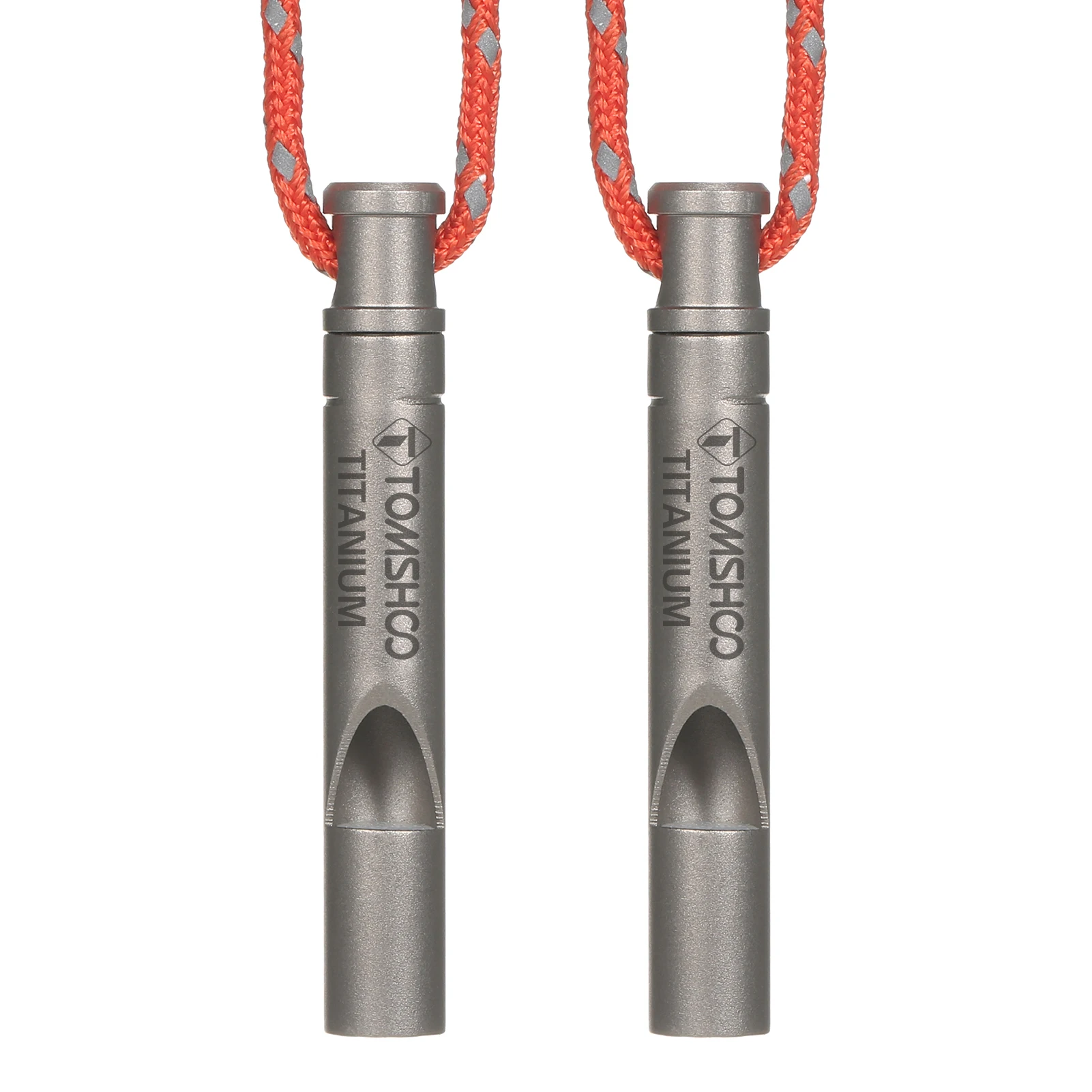 Tomshoo Titan Notfall pfeife mit Schnur Outdoor Survival Whistle Camping Wandern erkunden Image