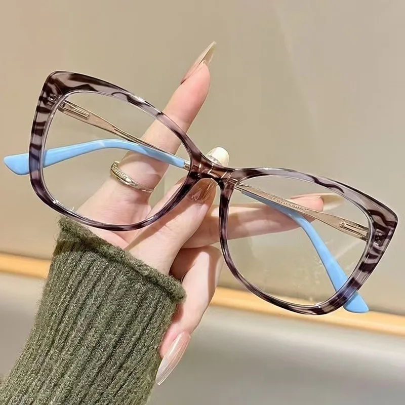 2026 Neue Lesebrillen Hochwertige Farbblockierende Lesehilfen Unisex Brillen für Mann und Frau Vielseitige Modische Trend-Lesebrillen Image