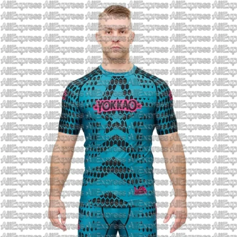 Heiß begehrtes Sommer-YOKKAO modisches, lässiges Sport-T-Shirt mit Aufdruck, kurzärmelig, für Erwachsene und Kinder, personalisiertes Box-T-Shirt Image