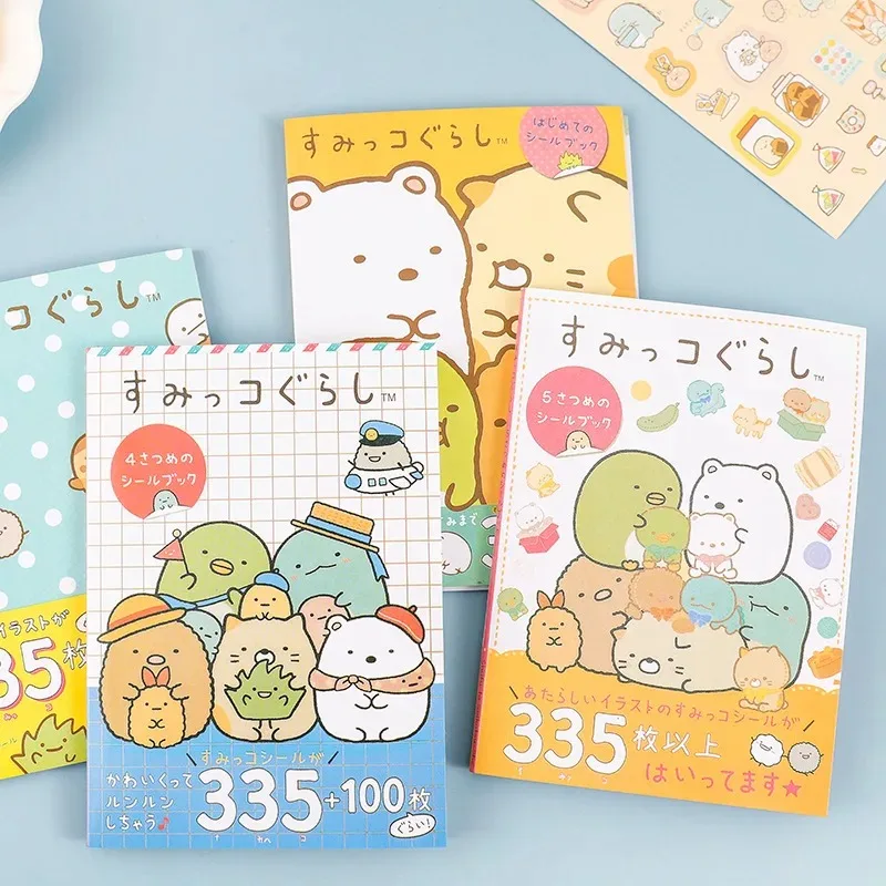335 Stück/Packung Kawaii Sumikko Gurashi dekorative Aufkleber Buch Scrapbooking Label Tagebuch Briefpapier Album Telefon Journal Planer Image