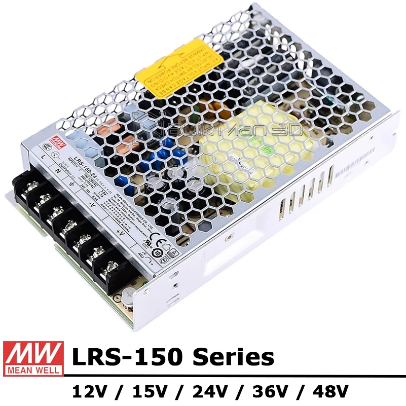 Meanwell LRS150 Schalt netzteil 150W Einzel ausgang DC 12V 15V 24V 36V 48V bedeuten gut MW LRS-150 Image