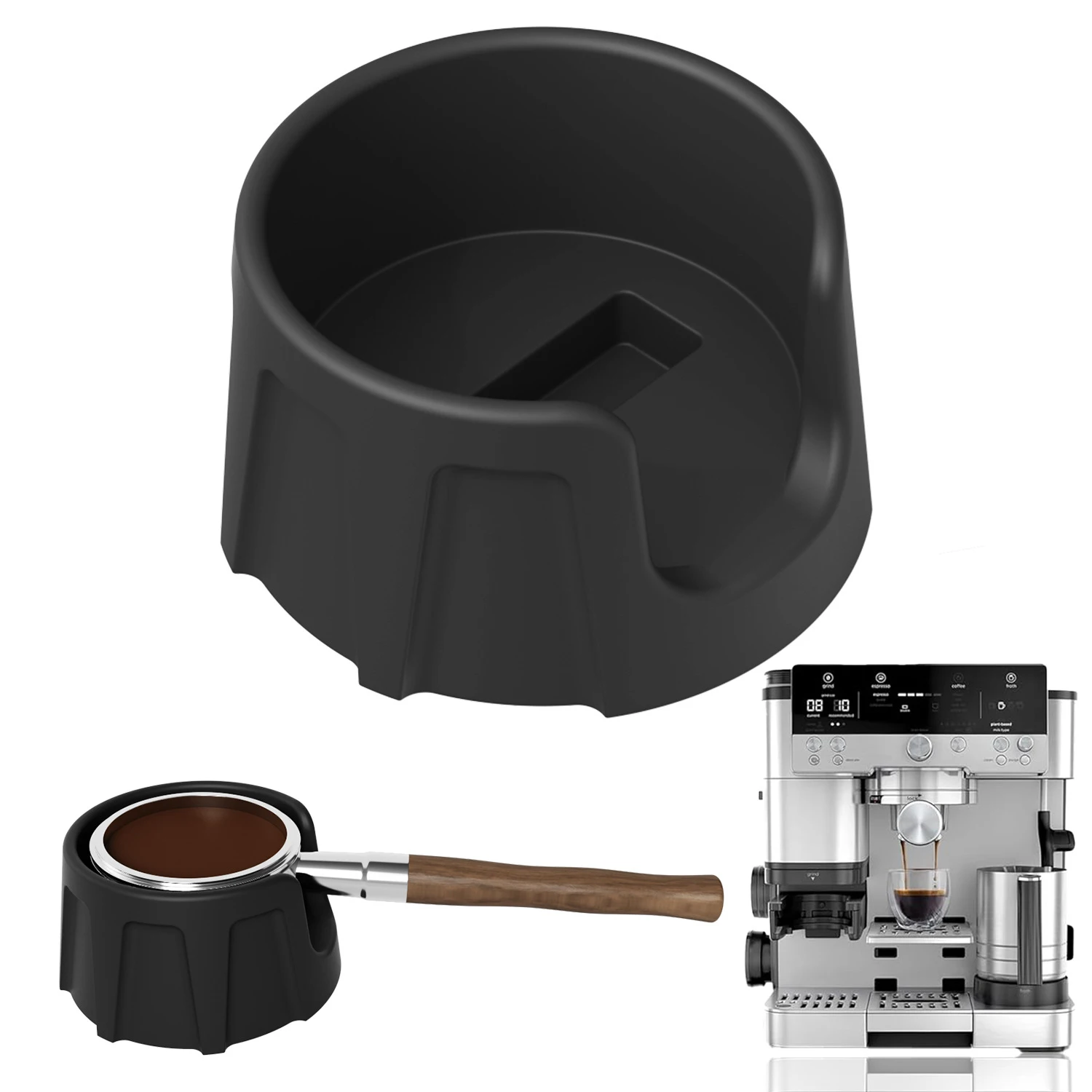 OANKR Siebträgerhalter Kompatibel mit Ninja Espressomaschine, Espresso-Tampingstation für Ninja Luxe Kaffeemaschine Image