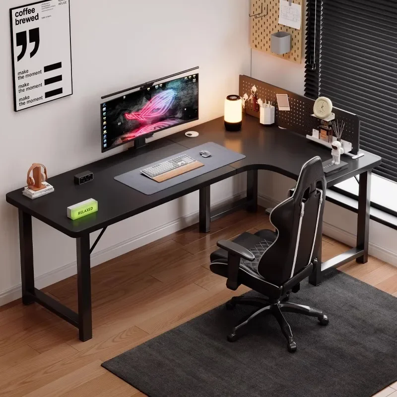 Internet-Star-Computertisch, Eck-Schreibtisch für Zuhause, Studiertisch, Büro-Schreibtisch, E-Sport-Tisch