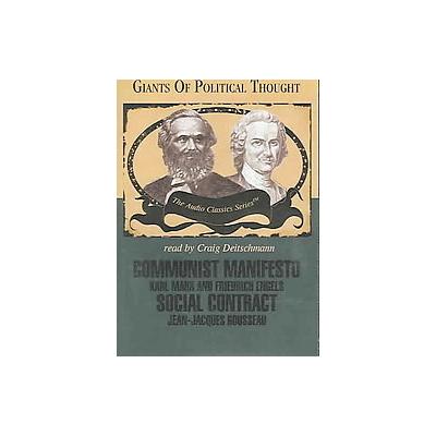 Communist Manifesto / Social Contract by Ralph Raico (Compact Disc - Unabridged)