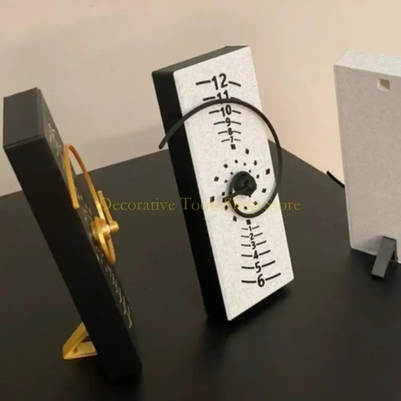Moderne Fibonaccis-Spiralen-Wanduhr, nicht tickend, für Technikliebhaber und Design-Fans Image