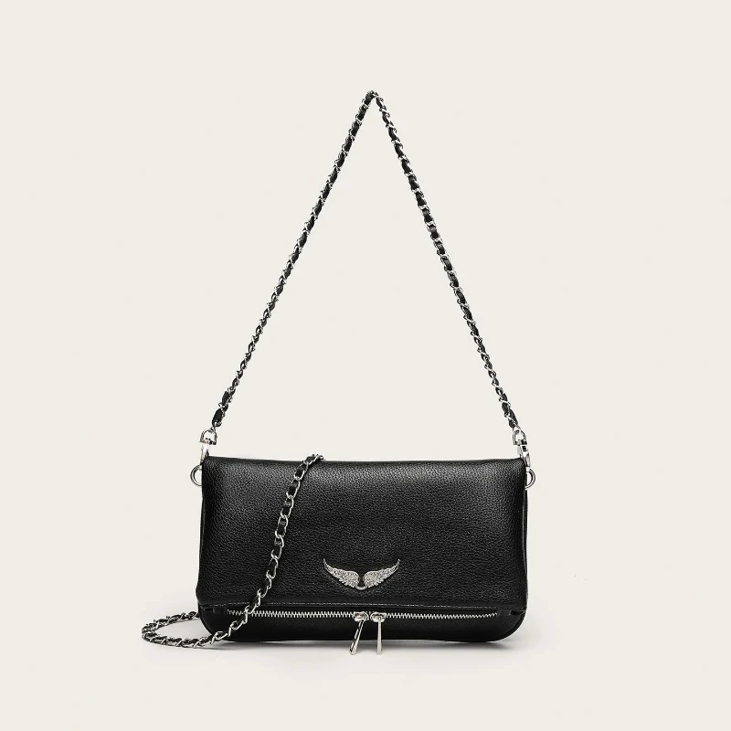 Wing Mini Square Bag für Damen, 2026 Modische Unterarm-, Schulter- & Crossbody-Tasche, Niedliche Kleine Handtasche, Vielseitige Schicke Umhängetasche Image