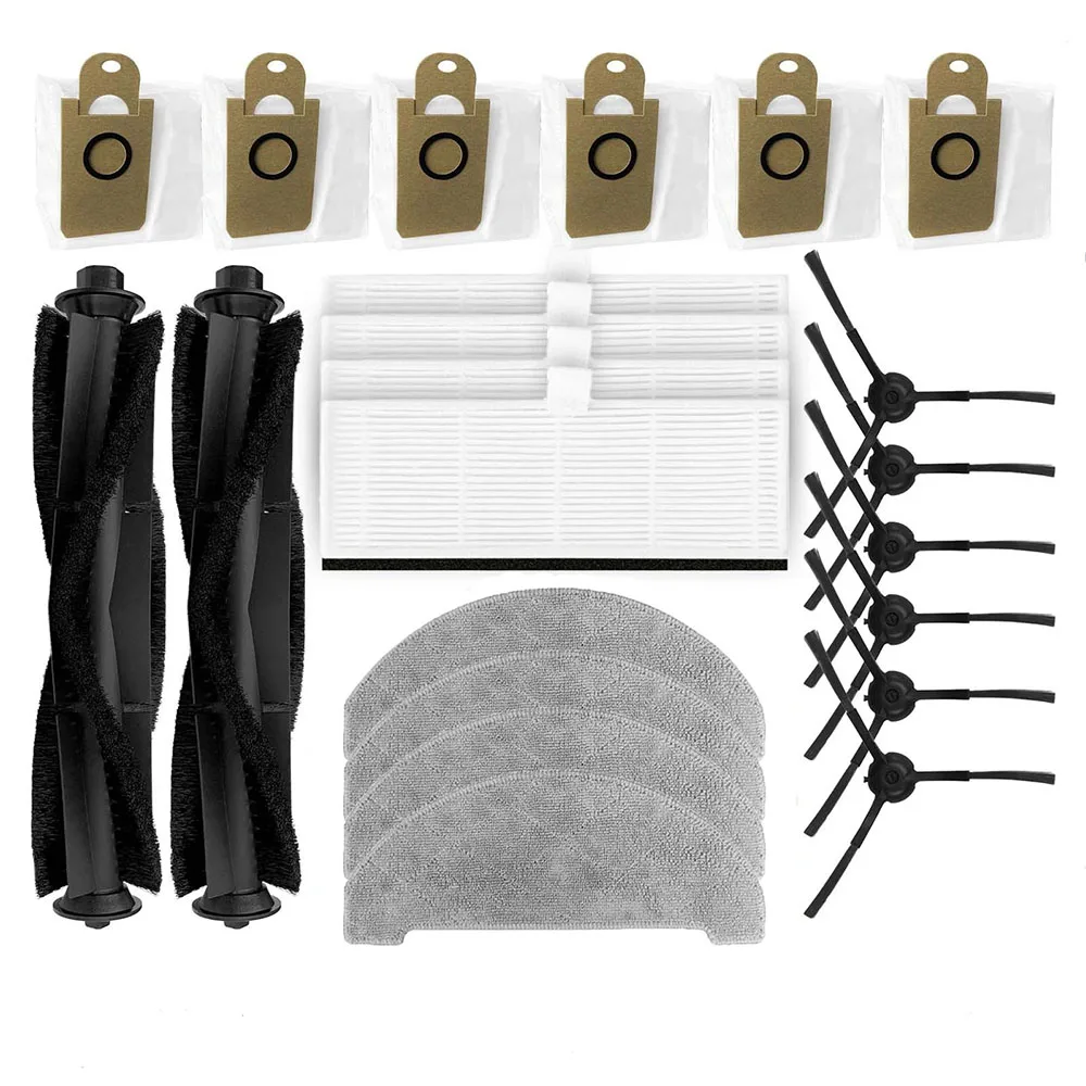 Für Imou L11 Imou L11 Pro Roboter Staubsauger Haupt Pinsel Spin Rand Seite Pinsel Hepa-Filter Mopp Lappen Staubbeutel Zubehör Kit