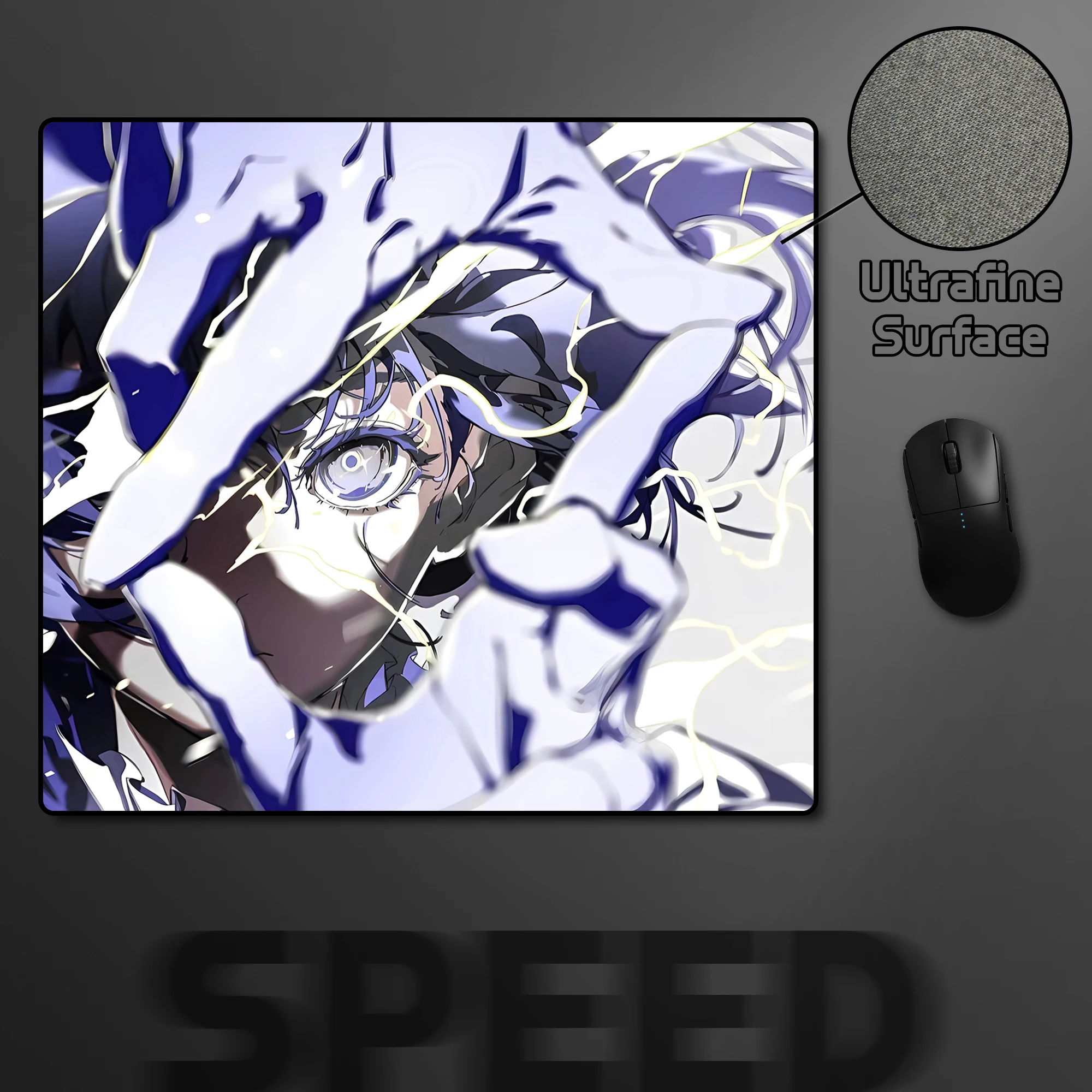 Game Professional Gaming Raze Mauspad Premium Mousepad Speed Desk Pad 40x45cm Mauspad Hochelastische rutschfeste Unterseite Schreibtischunterlage Image