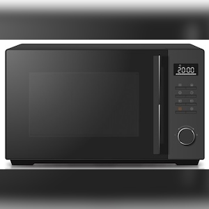 Tarrington House Mikrowelle mit Grill MWDF25823G, Glas/Stahl, 23 L, 800 W, schwarz Image