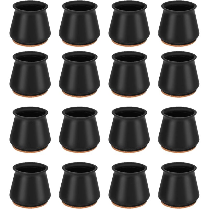 Protezioni Per Gambe Di Sedie Erqvhqv, 16 Pezzi, Tappi In Silicone Per Gambe Di Sedie, Protezioni Per Gambe Di Sedie, Tappi Rotondi Per Gambe Di Sedie Rotonde Da 25-30 Mm Treetalk