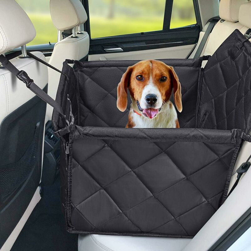 Seggiolino Auto Per Cani Con Lati Robusti E Cintura Di Sicurezza Per Cani, Coprisedile Auto Per Cani Di Piccola E Media Taglia, Seggiolino Auto Per Cani Impermeabile Di Alta Qualità