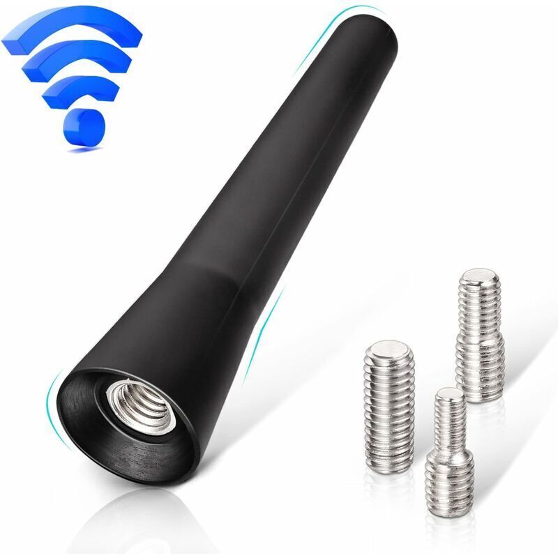 Antenna Per Auto Choyclit Antenna Radio Fm Dab Per Auto Da 6,5 Cm Mini Antenna Corta Per Auto Con Potente Funzione Di Ricezione Fm/am/dab