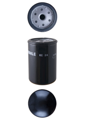 MAHLE Kraftstofffilter kc24 Anschraubfilter 124,4mm GewindemaßM16x1,5 für ENGESA Volvo Fiat GM STEYR Iveco RENAULT TRUCKS VW CUPR Image