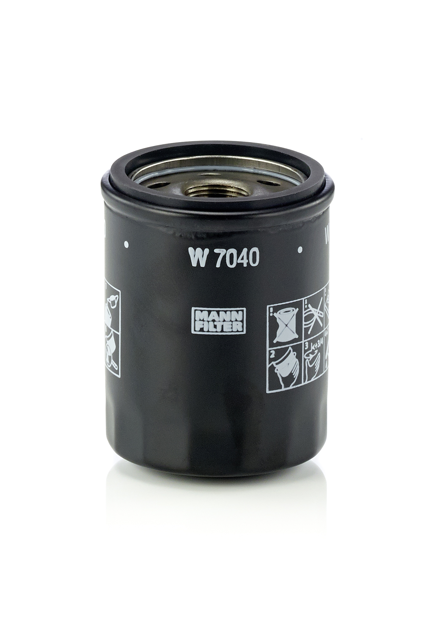 MANN-FILTER w7040 76mm für Volvo Image