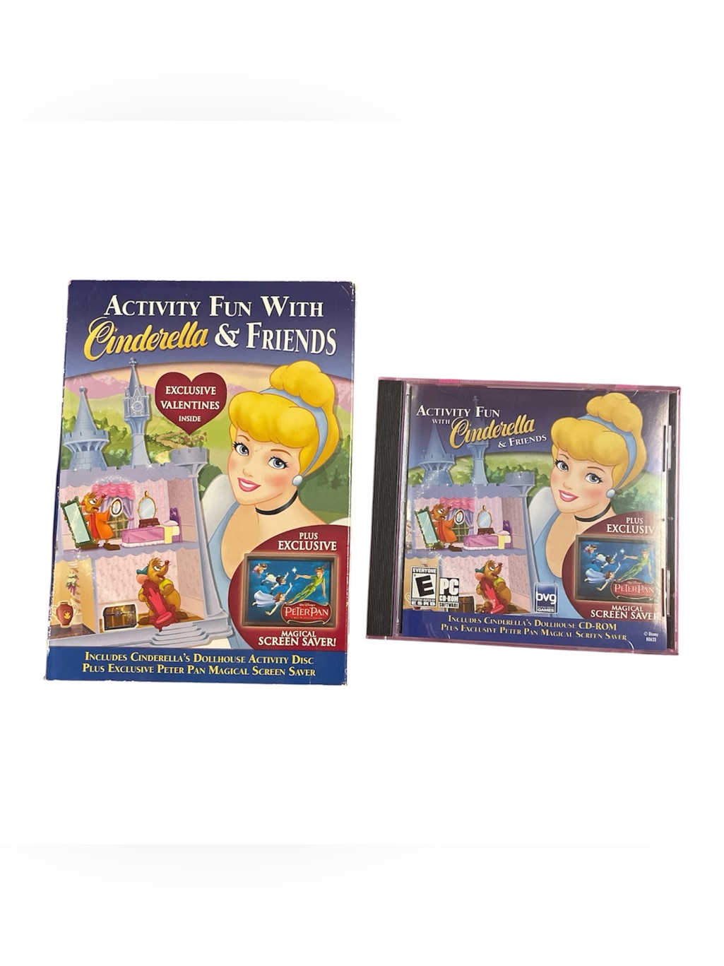 Disney Video Games & Consoles | Disney Activity Fun With Cinderella And Friends Pc Game | Color: Blue/White | Size: Os