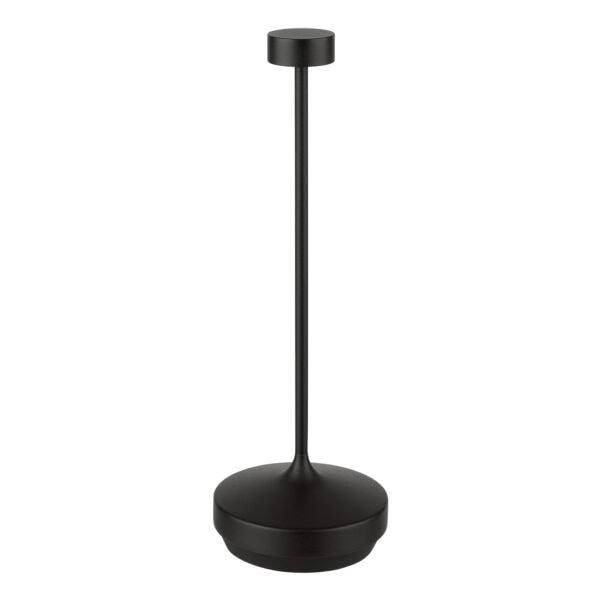 APS Tischleuchte »Nissrin« schwarz, 8x25x8 cm