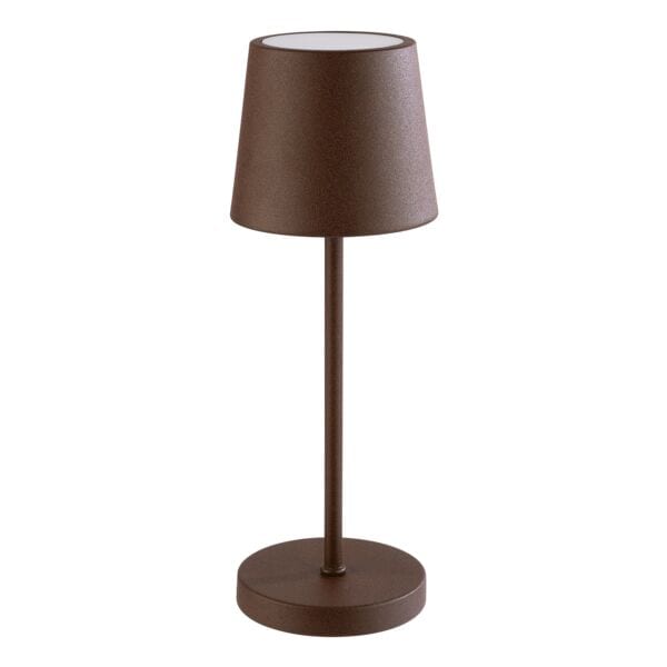APS Tischleuchte »Merle mini« braun, 9x25x9 cm