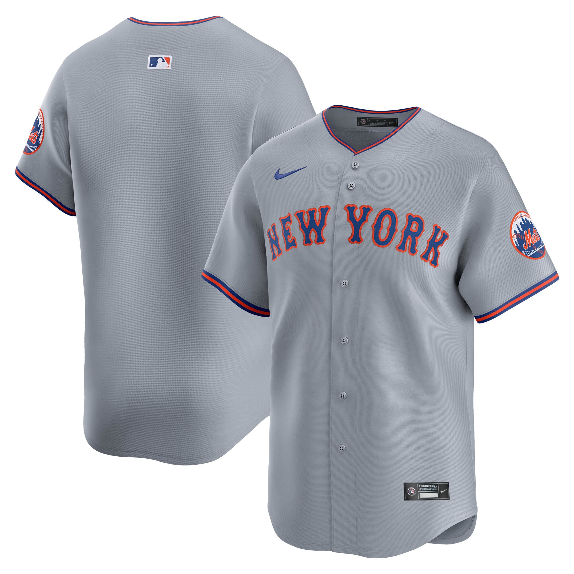 New York Mets Nike MLB Limited Auswärtstrikot – Herren