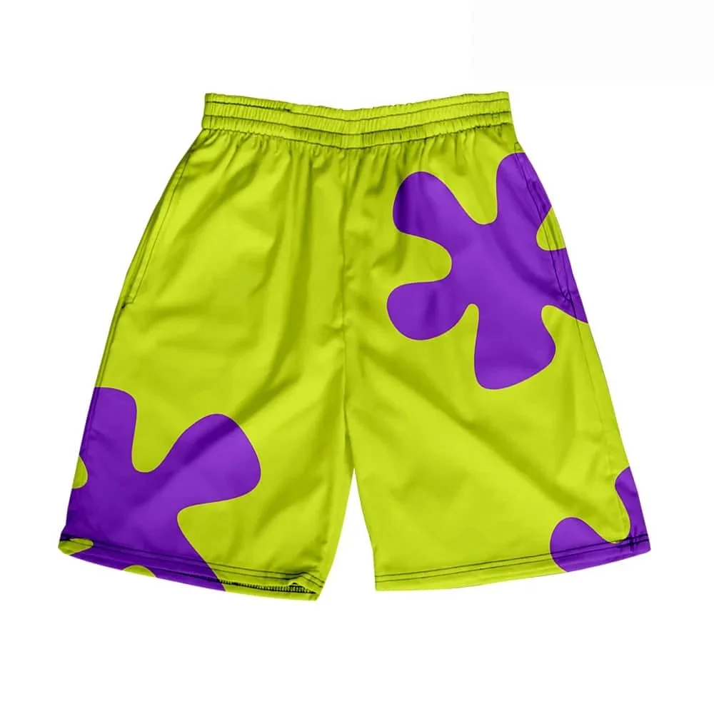 SpongeBob Schwammkopf Kinder Badehose SB Gradient Ocean Print Strandshorts Image