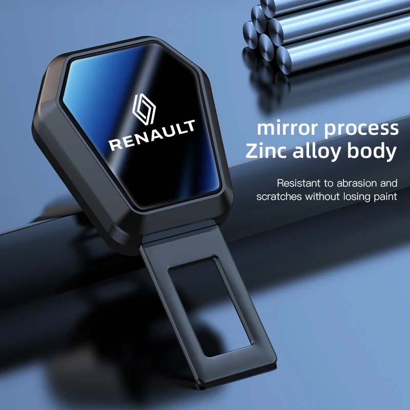 Autosicherheitsgurt-Clip-Verlängerung, Sicherheitsgurtschnallen-Stecker-Zubehör für neue Renault Clio, Megane, Logan, Duster, Sandero, Captur, Sport, RS Image