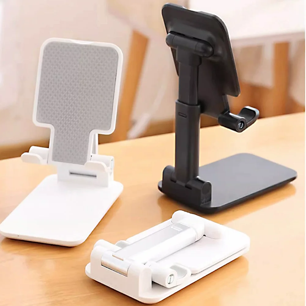Schreibtisch-Handyhalter für iPhone, iPad, Xiaomi, verstellbarer Desktop-Tablet-Halter, universeller Tisch-Handy-Ständer Image