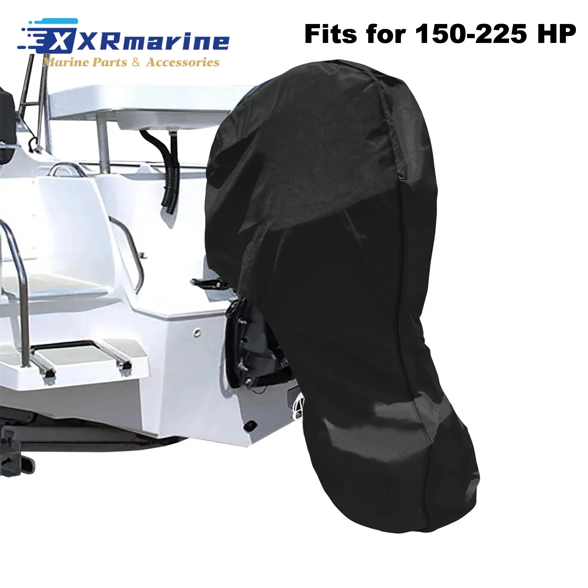 Motorabdeckung für Außenbordmotoren von Mercury, Yamaha, Honda, Suzuki, Tohatsu, Johnson, Evinrude 150 175 200 PS – Motorhauben- und Verkleidungsschutz Image