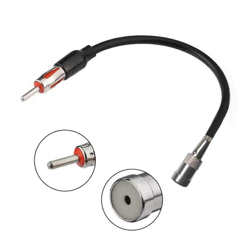 Autoradio-Autoradio-Antennenadapter ISO-auf-DIN-Kabel für Jetta, Volkswagen Polo, Bora, Passat, Peugeot 307, Focus usw. Altes Modell Image