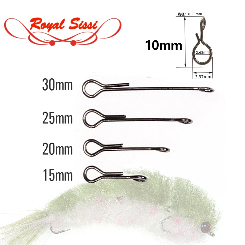 20 Stück/Packung 15 mm-20 mm-25 mm-30 mm Gelenk-Fisch-Wirbelsäulen-Finesse-Wechsler mit mehreren Gelenken, Gelenk-Luftschlangen, Fliegenbindezubehör Image