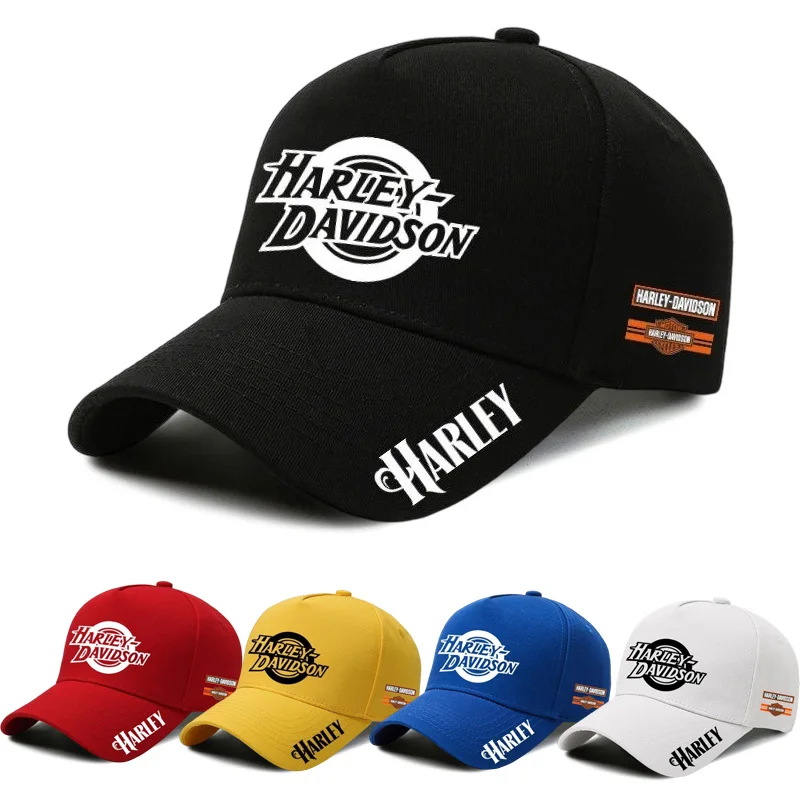 Für Harley Davidson Fashion Baseball Hat Ultra Glide Motorrad Harley Prints Logo Outdoor Sport Running Verstellbare Baseballkappe