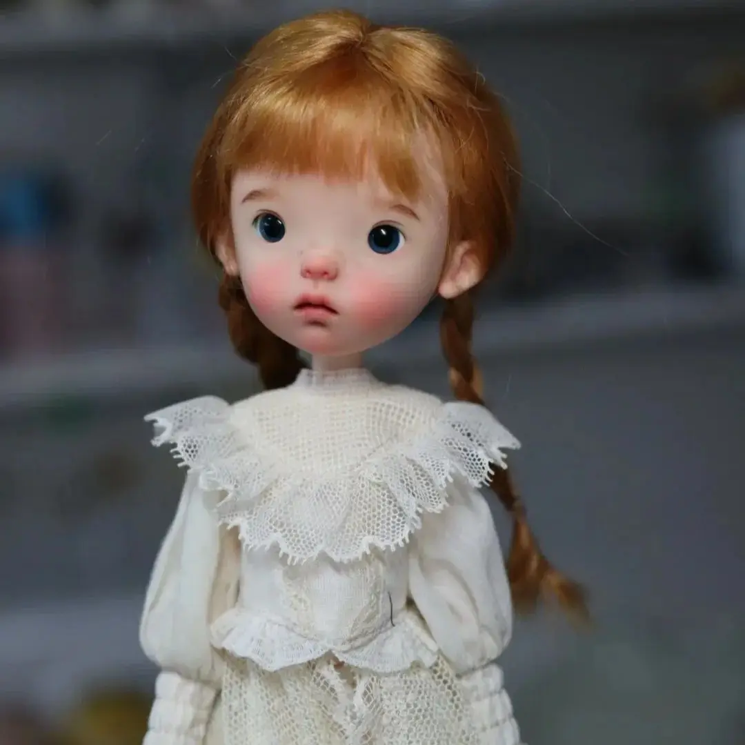 Neue 1/6 BJD Puppe Mädchen Harz Material DIY Schöne Puppe Kopf Make-Up Puppe Zubehör Für Mädchen BJD Spielzeug Geschenk Kostenloser aus lager versand
