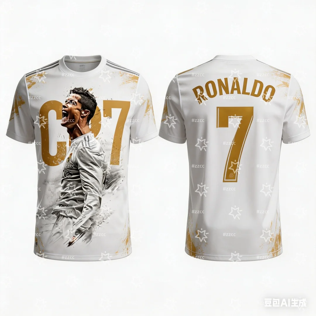 2026 Cristiano Ronaldo Nr. 7 Fußballtrikots Fußball-Fan-Geschenke Sommer-Sportbekleidung Herren-T-Shirt Kinderbekleidung Radtrikot Image