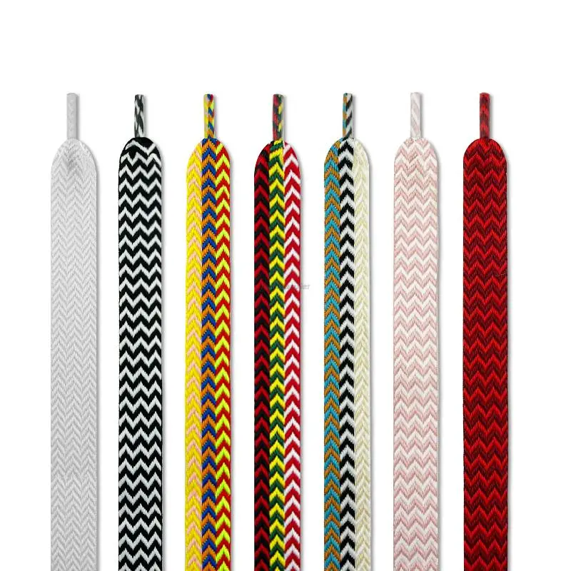 1 PAAR Flache Schnürsenkel für Turnschuhe Schnürsenkel Luxusmarke Schnürsenkel Breite 1,5 cm/2 cm/3 cm Länge 120/140/160 cm Schuhzubehör Image