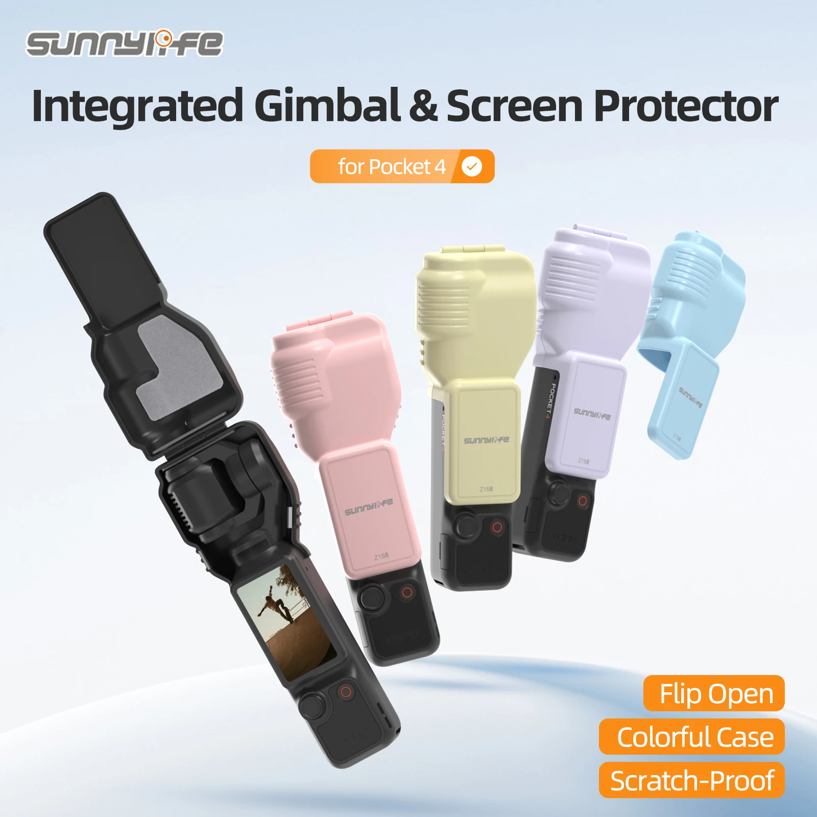 Sunnylife Hartschalen-Schutzhülle für DJI Osmo Pocket 4 Handheld Gimbal Aufbewahrungsbox Hartschalen-Zubehör Image