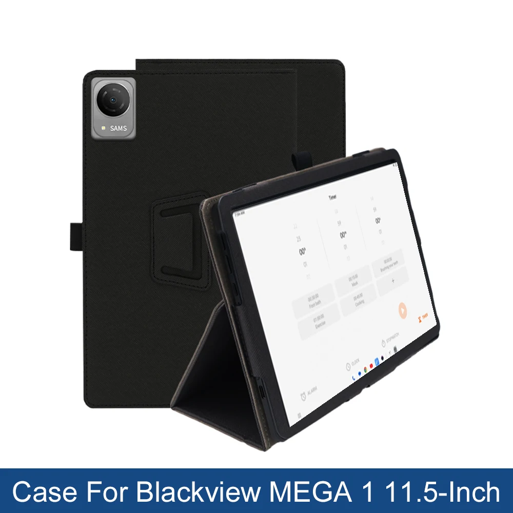 Funda-Hülle für Blackview MEGA 1, 11,5 Zoll, Klappständer-Schutzhülle mit Stifthalter und Handschlaufe, PU-Vollschutz Image