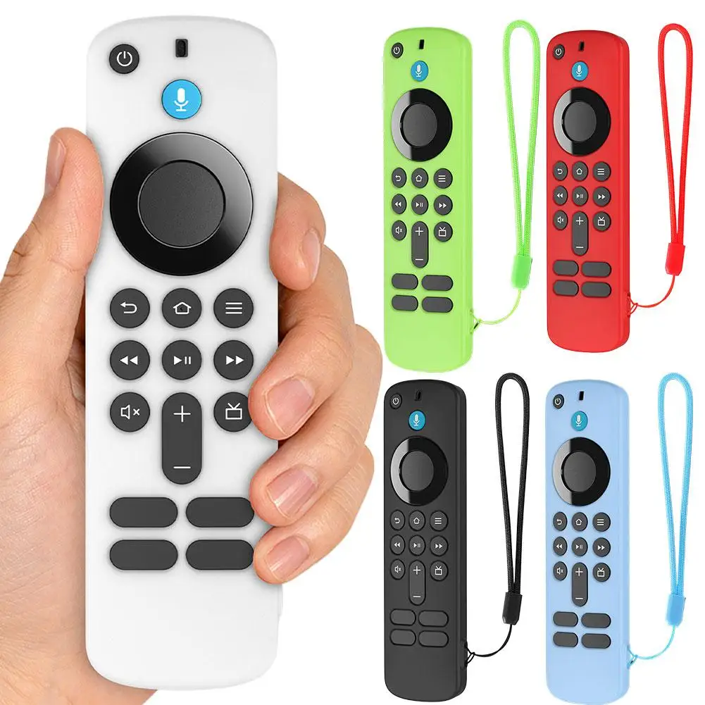 Fernbedienung Silikonhülle für Fire TV Stick HD/4K 2025, neuestes Modell, Anti-Drop, staubdicht, stoßfest, Hauthülle, Antifall Image