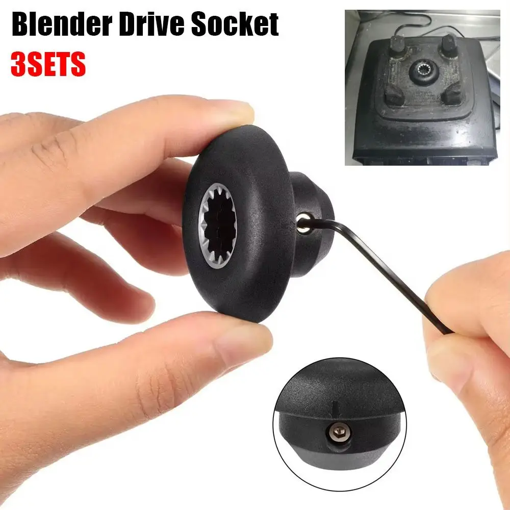 1Set Mixer Stick Buchse Kit Kompatibel für Vitamix Mixer Ersatzteile Zubehör Pilz Kopf Stecker Ersatzteile Image