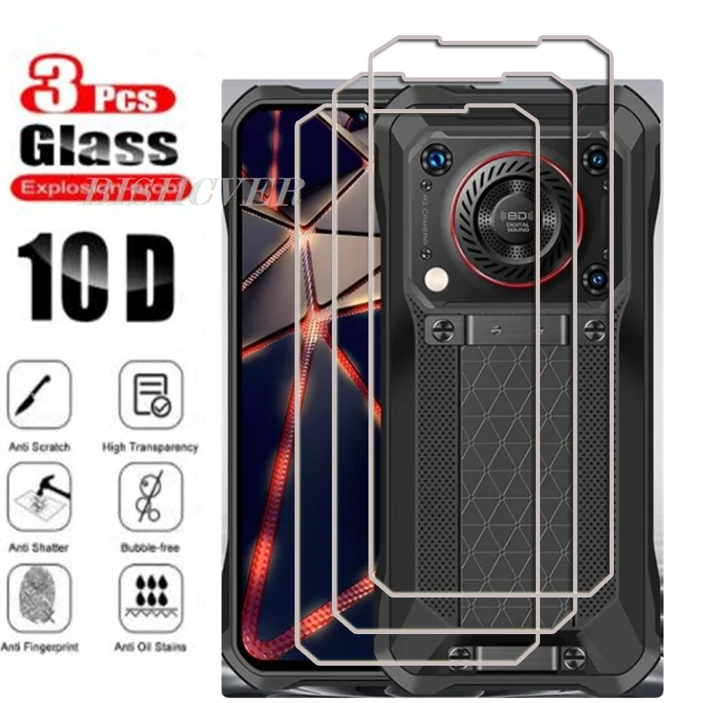 9H gehärtetes Glas für Oukitel WP33 Pro 6,6" OukitelWP33Pro WP33Pro Displayschutzfolie