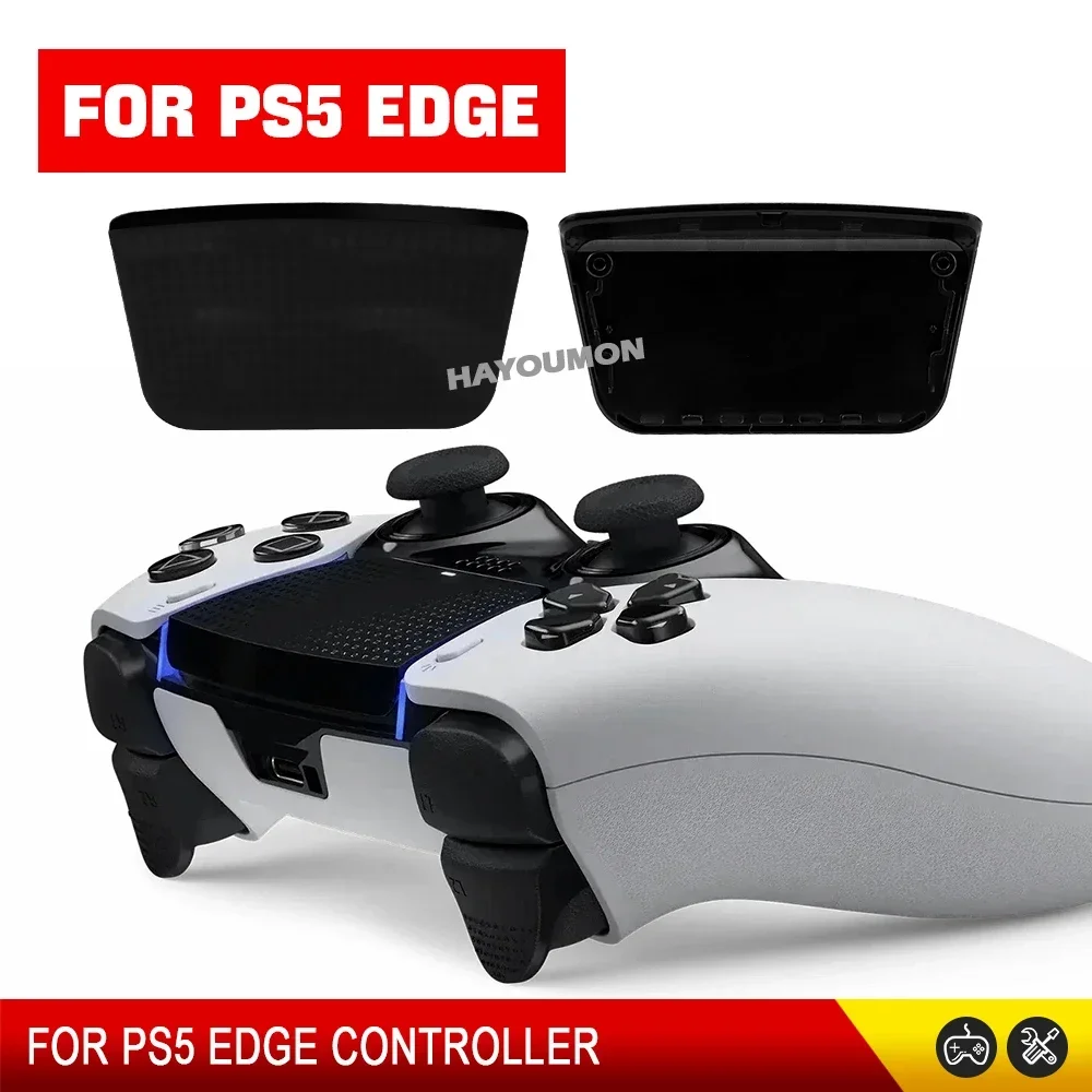 Schwarzes Kunststoffgehäuse für PS5 EDGE Controller Touchpad Ersatzteil Touchpad Spielzubehör Image