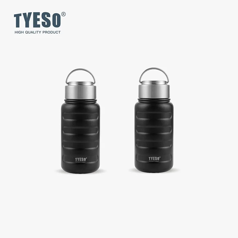Mini Tyeso 270ml Tragbare Thermoskanne Edelstahl Sport-Vakuumflasche Große Kapazität Thermischer Becher Getränkebecher Wasserflasche Image