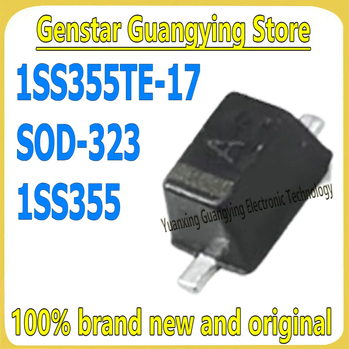 (50 Stück) 1ss355te-17 1 ss355 TE-17 1ss355vmte-17 Markierung: a6 sod-323 80v/100ma smd Schalt diode nagelneu und original Image
